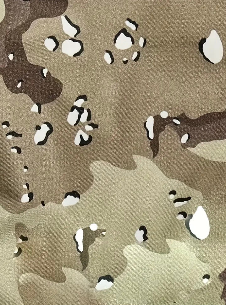 Camouflage Print Shorts