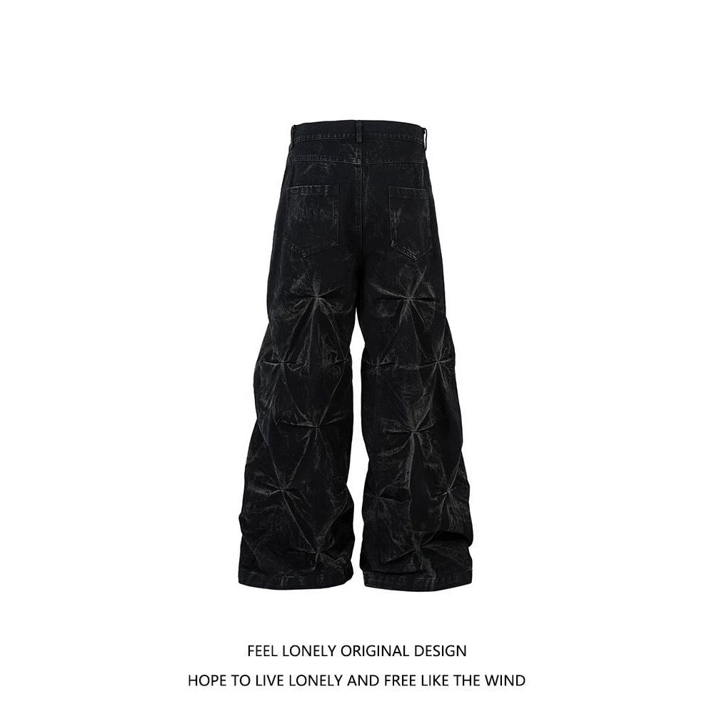 Spring and Summer American Vintage Denim Pants