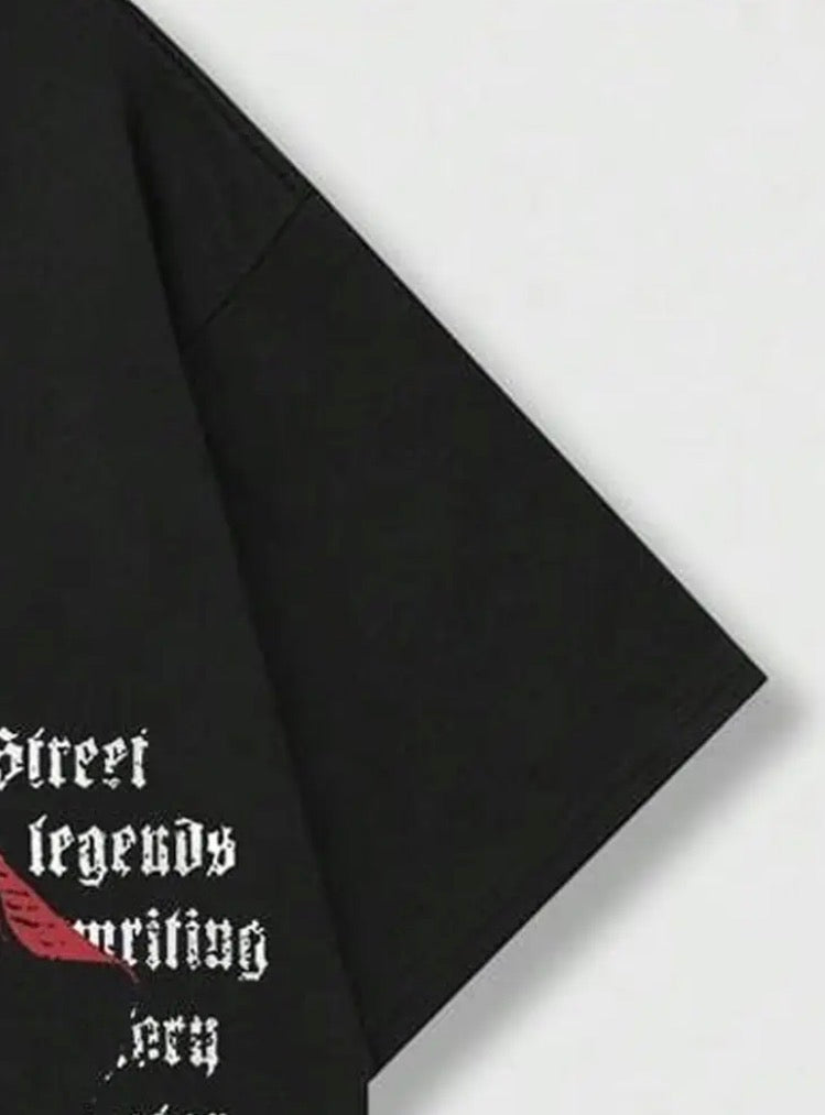 Hip-Hop Style Printed T-shirt