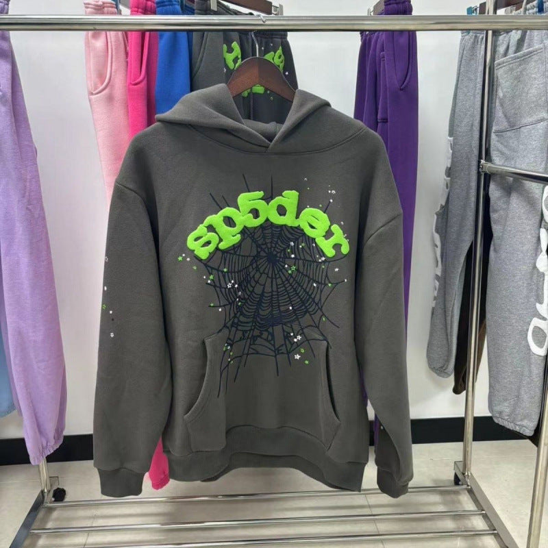 Sp5der Pink Hoodies