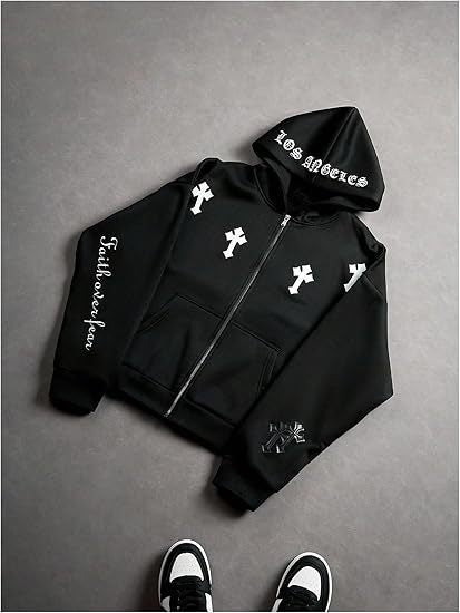 Gothic Cross Hoodie