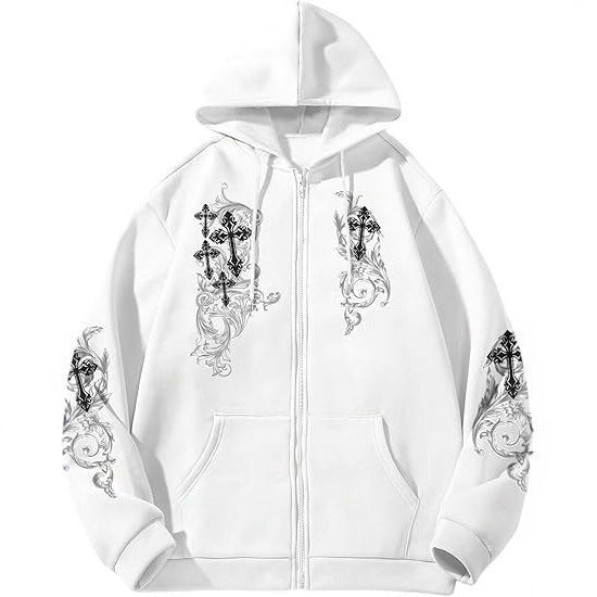 Gothic Cross Hoodie
